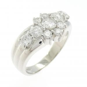 PT900 ダイヤモンド リング 1.08CT