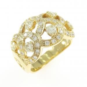 K18YG ダイヤモンド リング 1.15CT