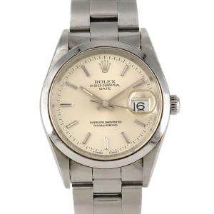 【ノーメンテナンス特価】ロレックス オイスターパーペチュアルデイト 15200 SS 自動巻 W番