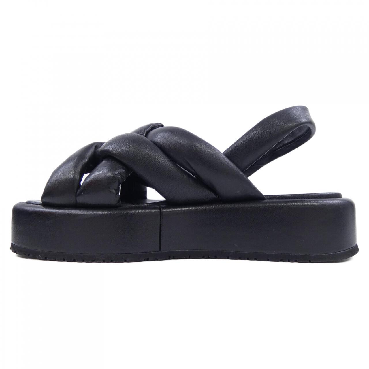 プラダ PRADA 1XZ747 フラットフォーム サンダル