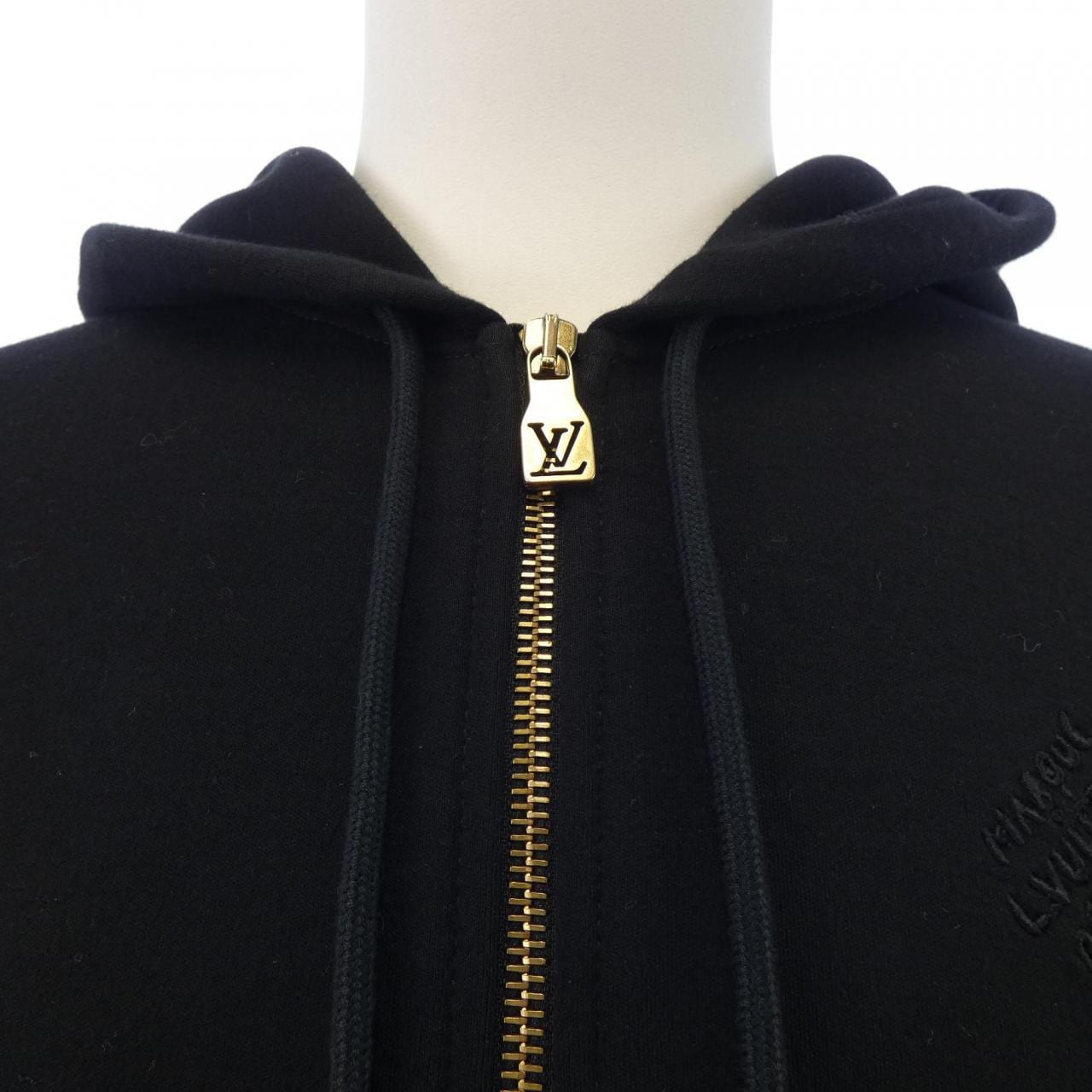 ルイヴィトン LOUIS VUITTON エンブロイダードジップジャージーフーディ HRY42WCFJ パーカー