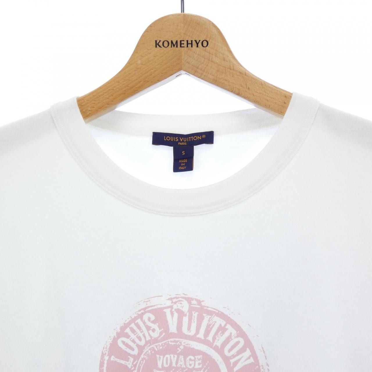 ルイヴィトン LOUIS VUITTON LVスタンプクロップトップ FTTS11UNI Tシャツ