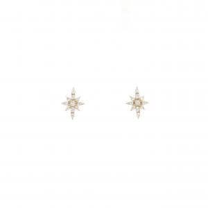 スタージュエリー ダイヤモンド ピアス 0.06CT