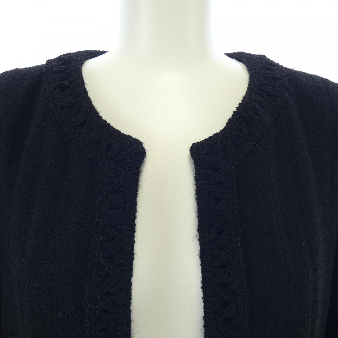[vintage] CHANEL collarless jacket