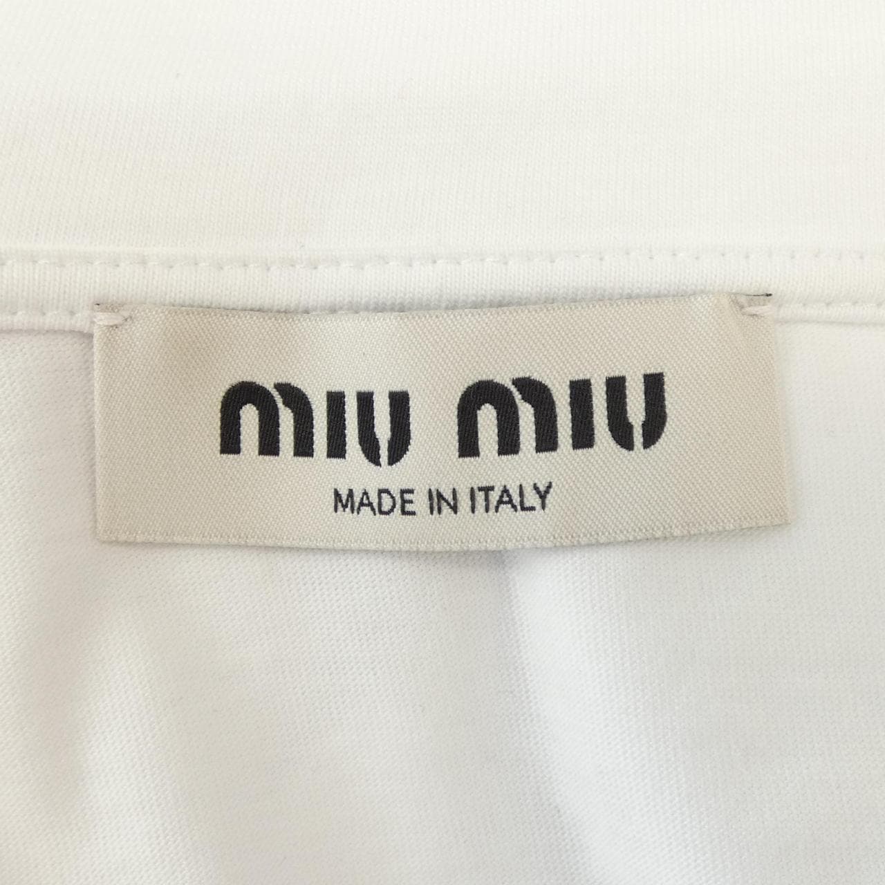 ミュウミュウ MIU MIU セーラーカラートリミング MJT689 S000 14EM トップス