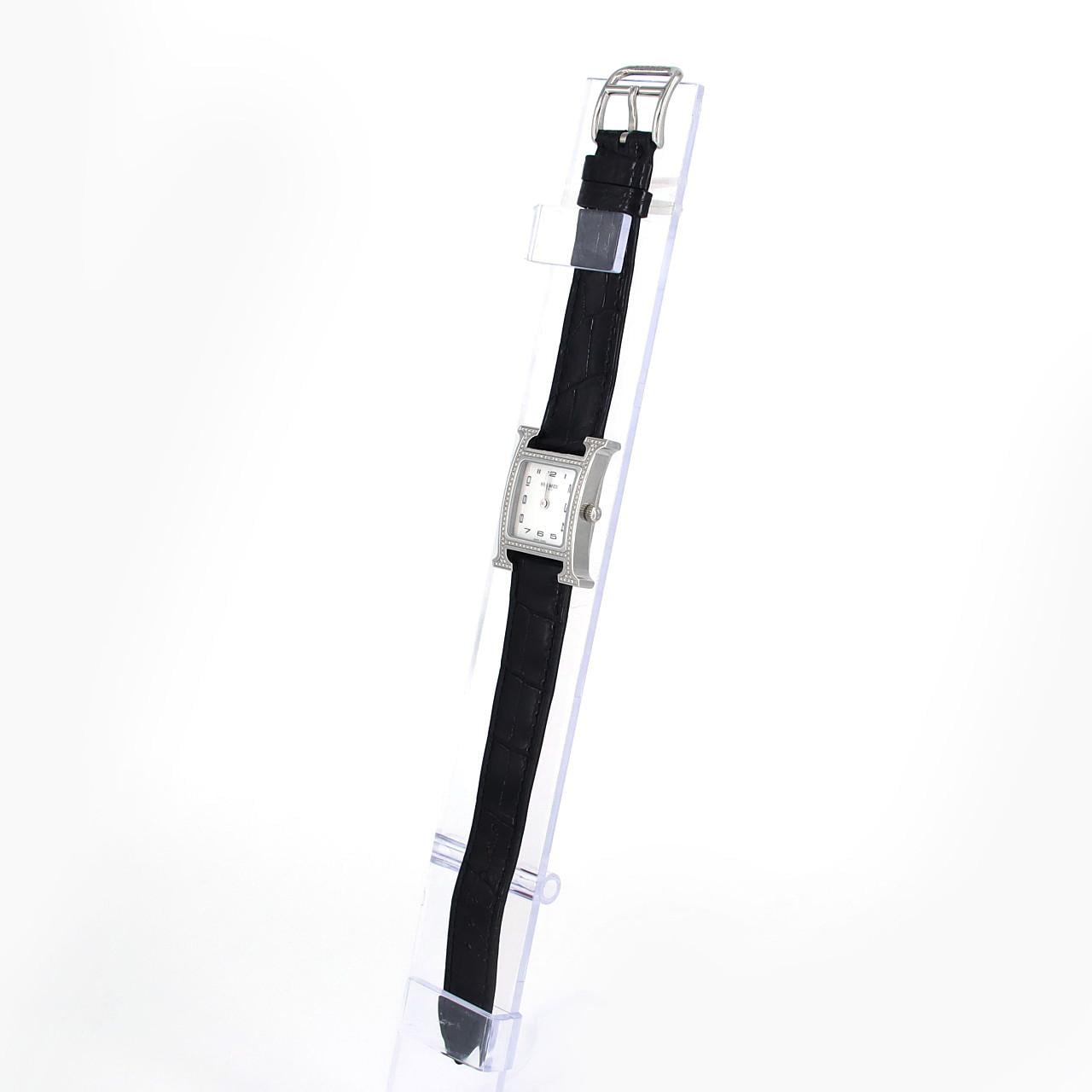 HERMES H Watch/D HH1.235 SS Quartz