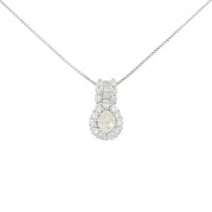 PT900/PT850 ダイヤモンド ネックレス 0.31CT