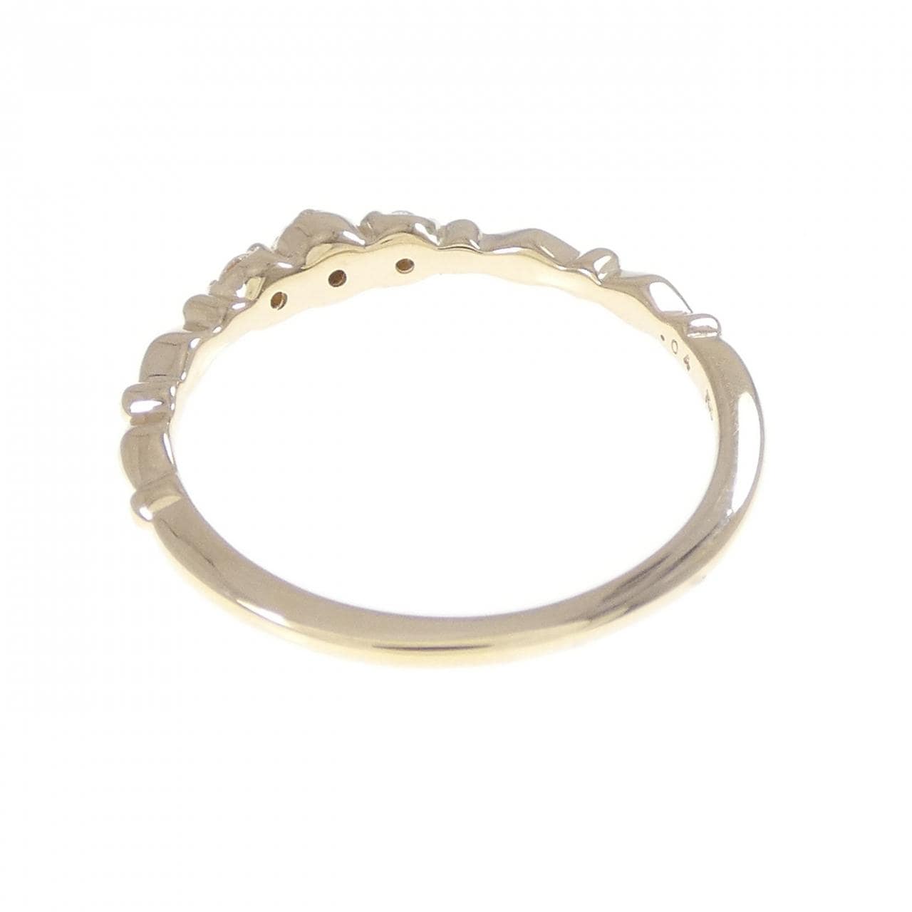 アガット ダイヤモンド リング 0.04CT