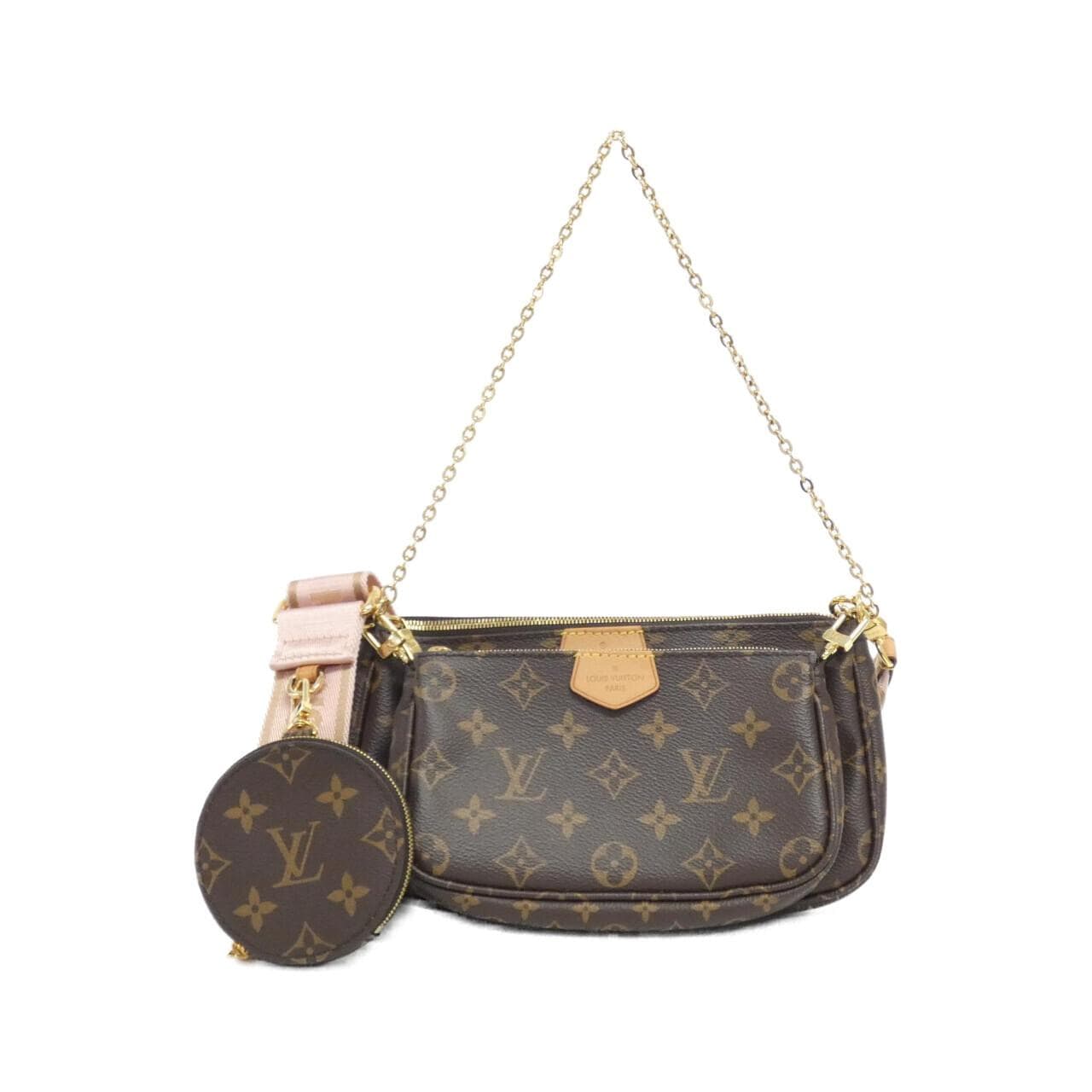 LOUIS VUITTON Monogram多口袋配饰 M44840 单肩包