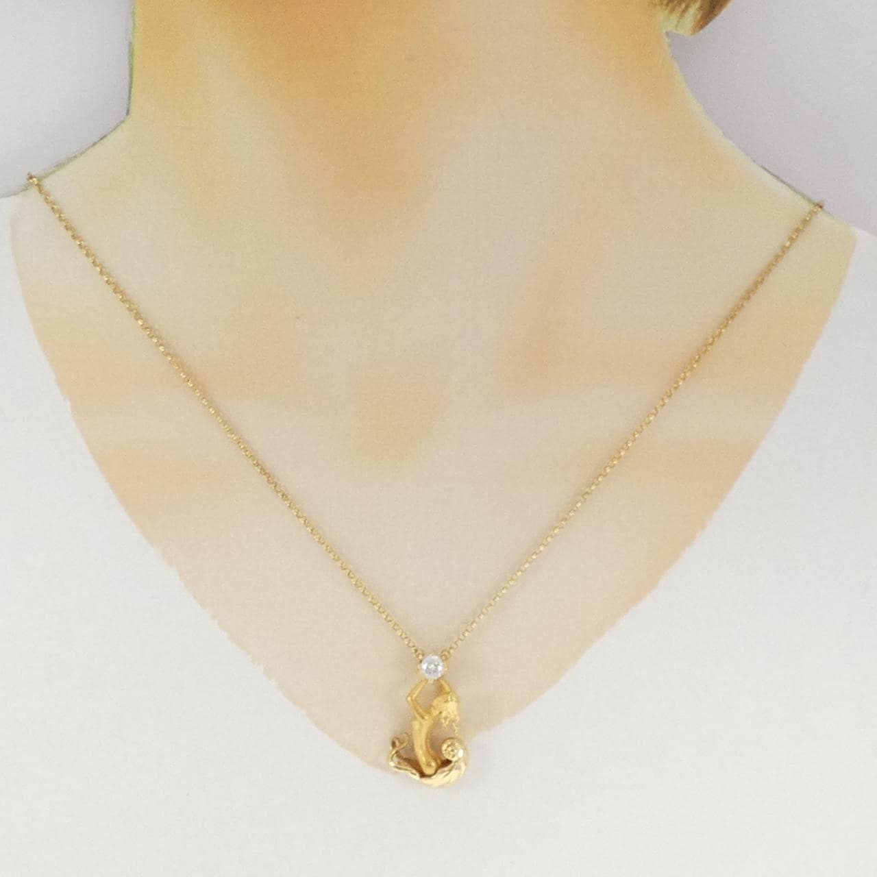 カレライカレラ ダイヤモンド ネックレス 0.330CT