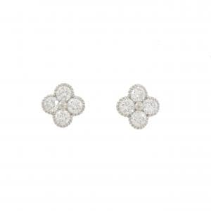 【新品】PT900 ダイヤモンド ピアス 1.002CT E VVS1-VS1 VG