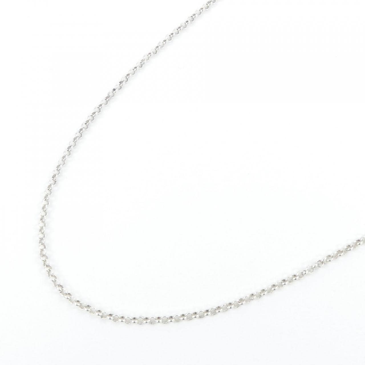 クロムハーツ CHROME HEARTS ROLL CHAIN I24 205014937SLVI24001 NECKLACE