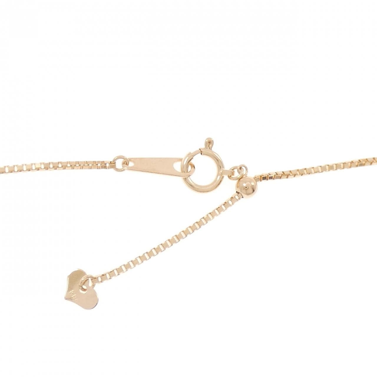 モニッケンダム フラワー ピンクダイヤモンド ネックレス 0.06CT