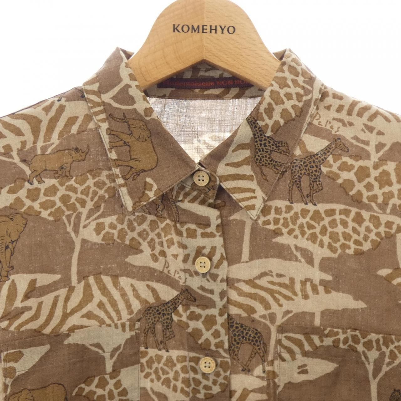 マドモアゼルノンノン MADEMOISELLE NONNON シャツ