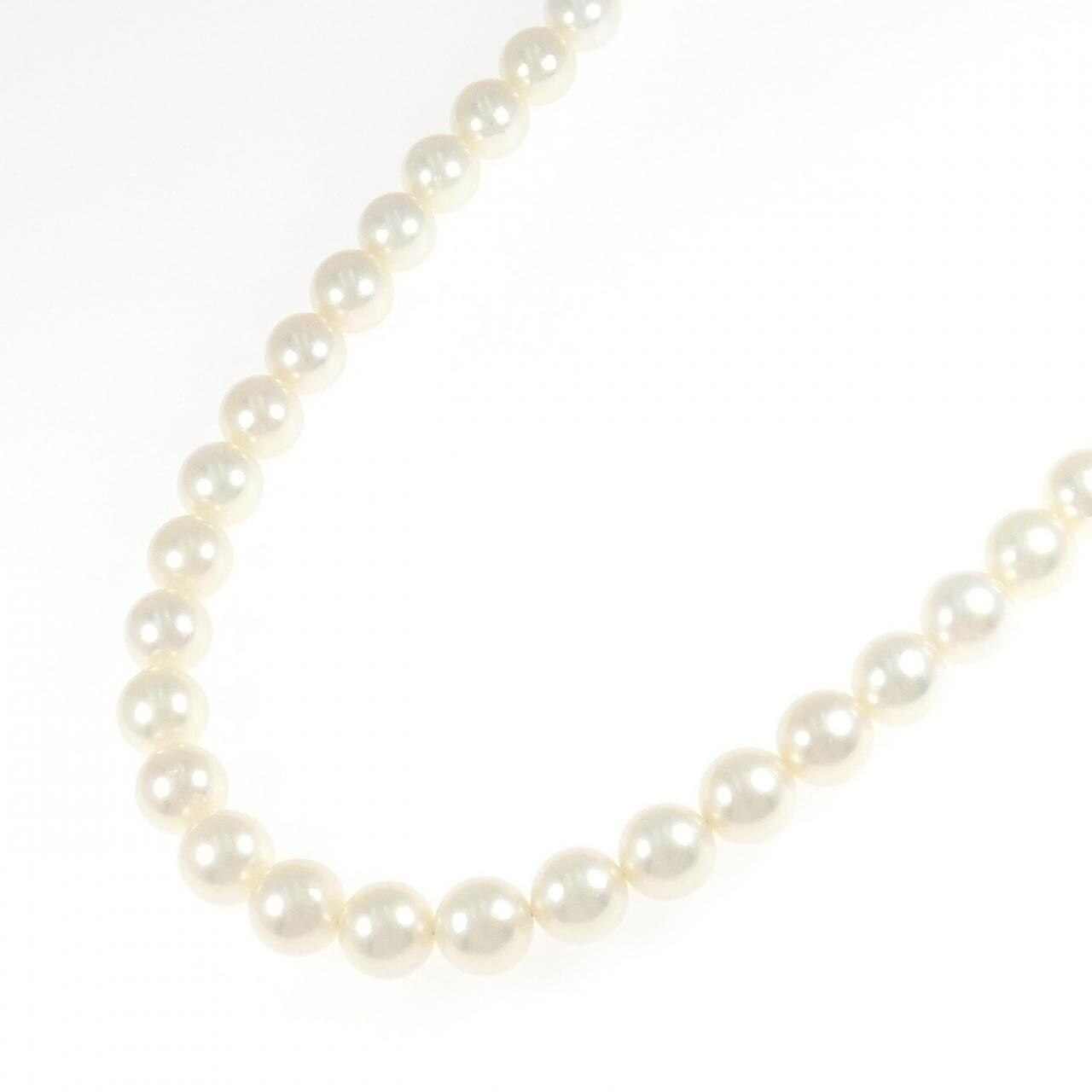 シルバークラスプ アコヤパール ネックレス 8.5-9mm
