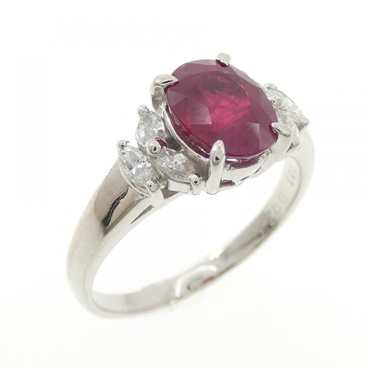 PT850 ルビー リング 1.41CT
