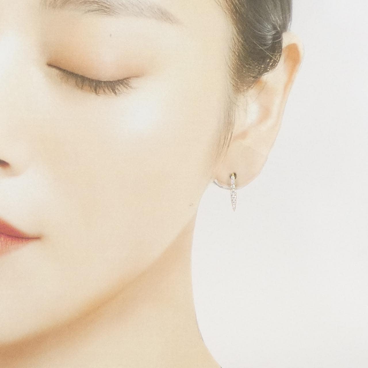 【リメイク】K18YG ダイヤモンド ピアス 0.30CT