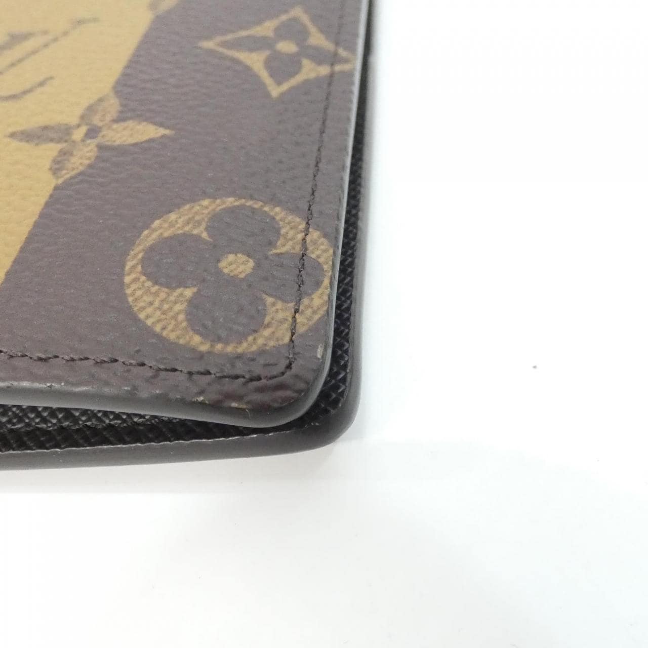 ルイヴィトン モノグラム ストライプ(LVスクエアード) ポルトフォイユ ブラザ M81008 財布