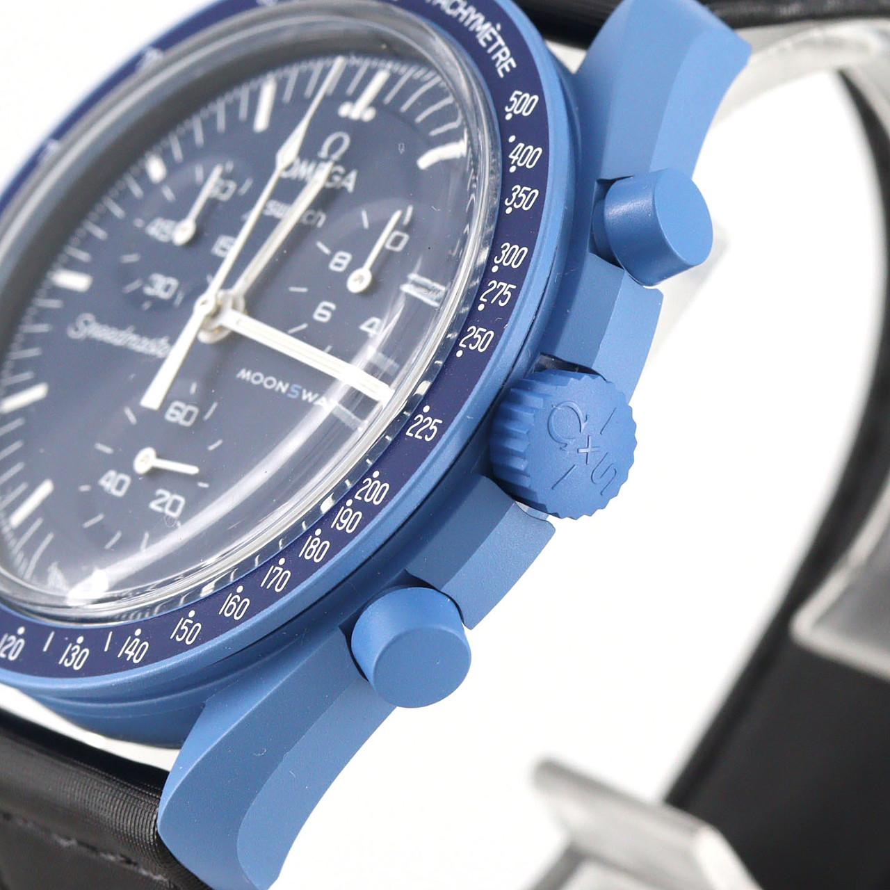 スウォッチ スウォッチxオメガ･ミッショントゥネプチューン SO33N100 バイオセラミック クォーツ