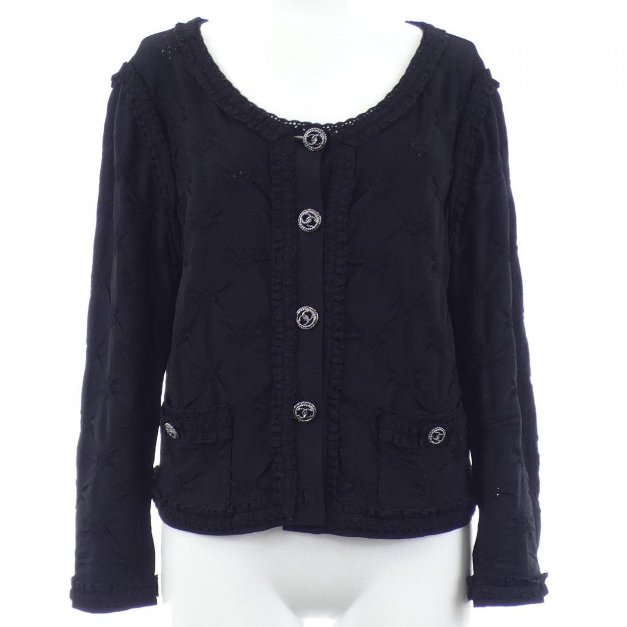 シャネル CHANEL P40395K02942 カーディガン