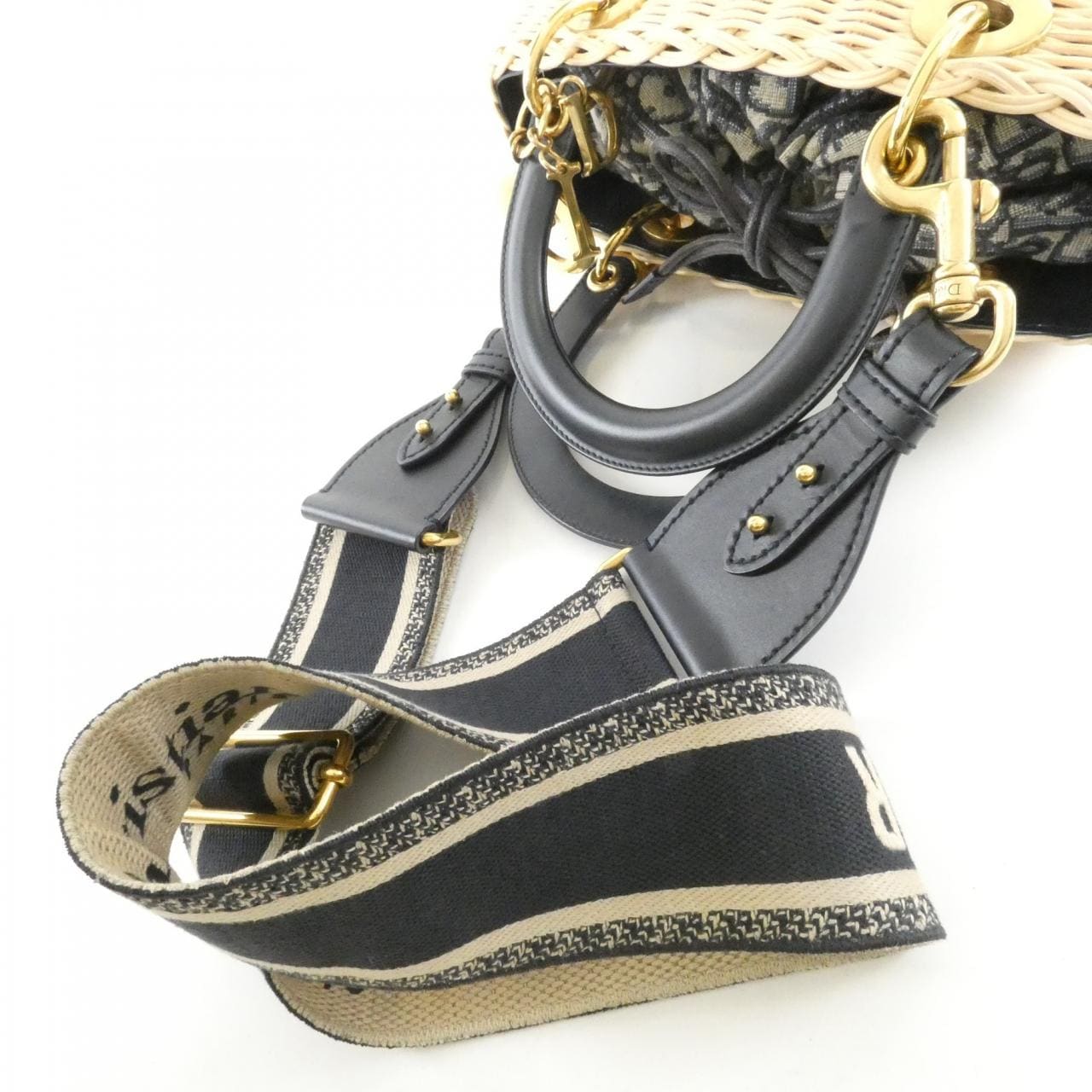 クリスチャンディオール DIOR OBLIQUE レディ ディオール ミディアム M0565CMVO バッグ