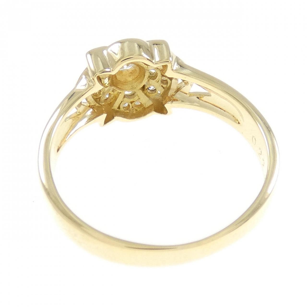 K18YG ダイヤモンド リング 0.22CT