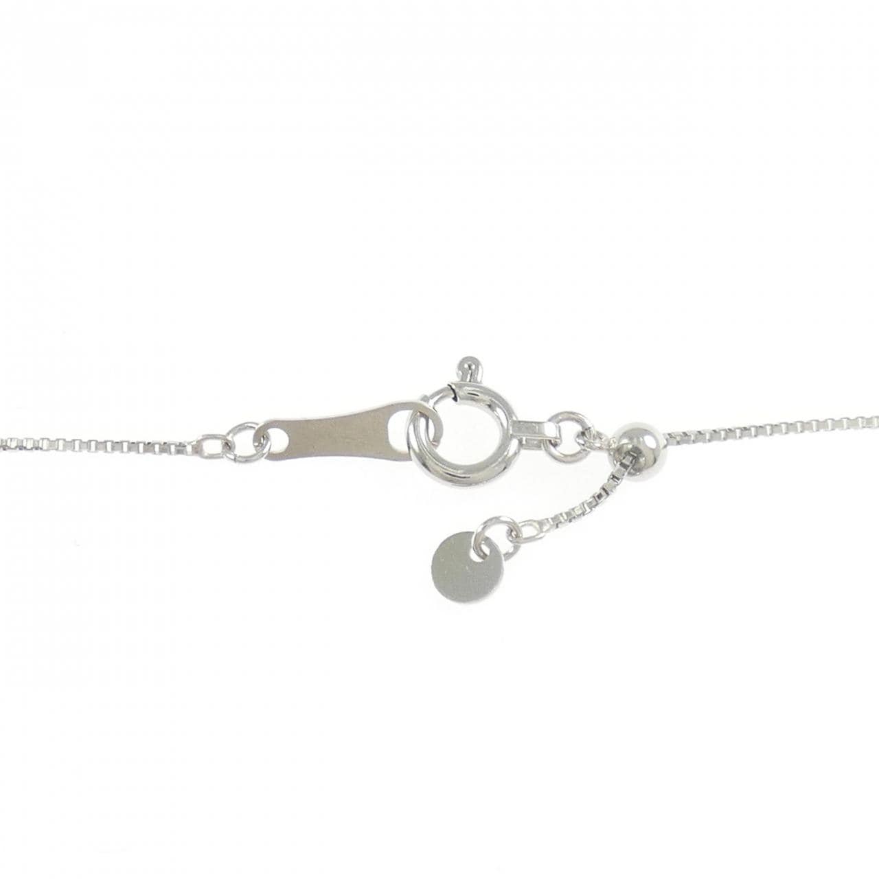 PT/PT850 ダイヤモンド ネックレス 0.046CT FIPP SI2/FIY I1