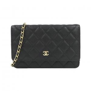 シャネル タイムレスクラシック ライン 33814 チェーンウォレット