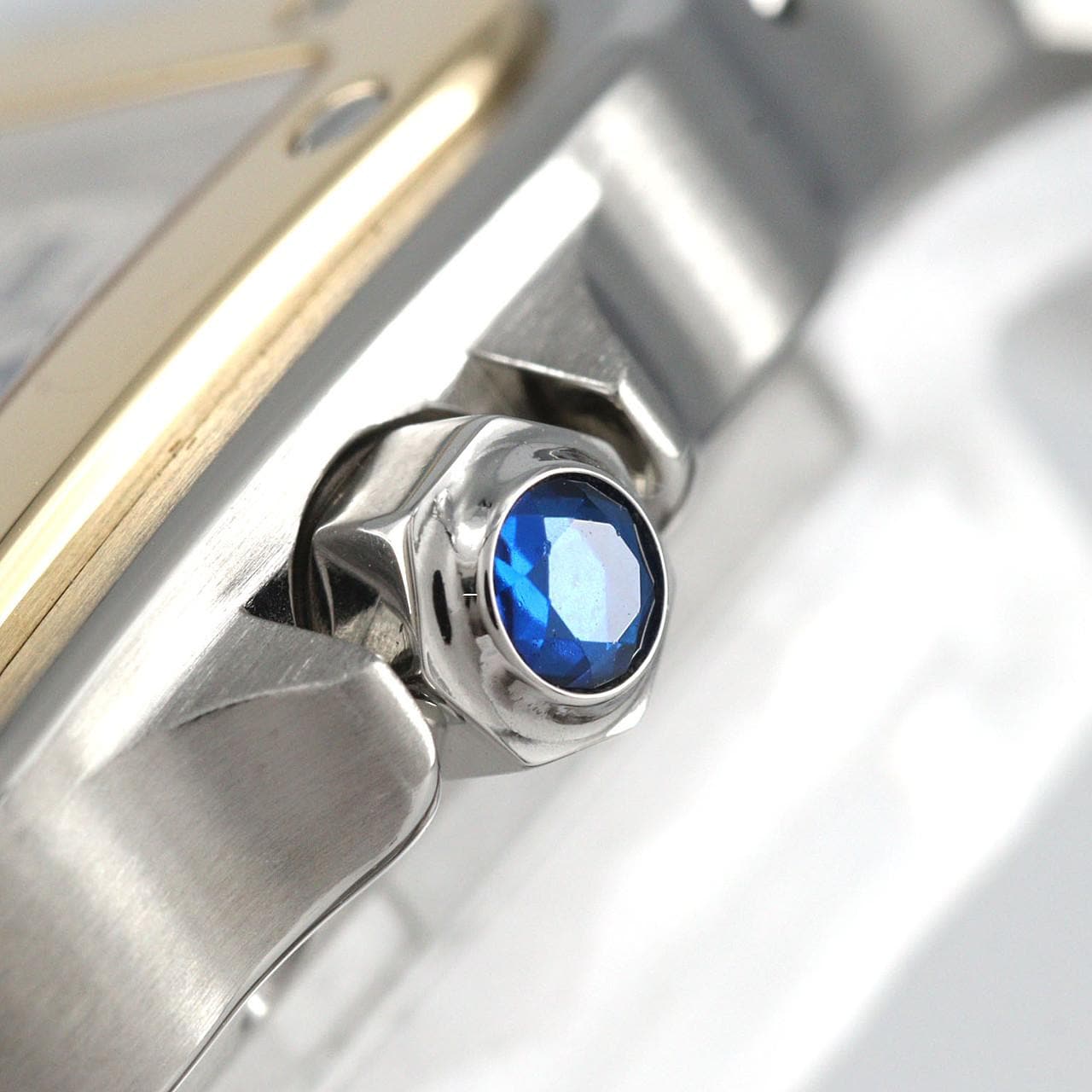 カルティエ サントスガルベSM コンビ W20057C4 SSxYG 自動巻