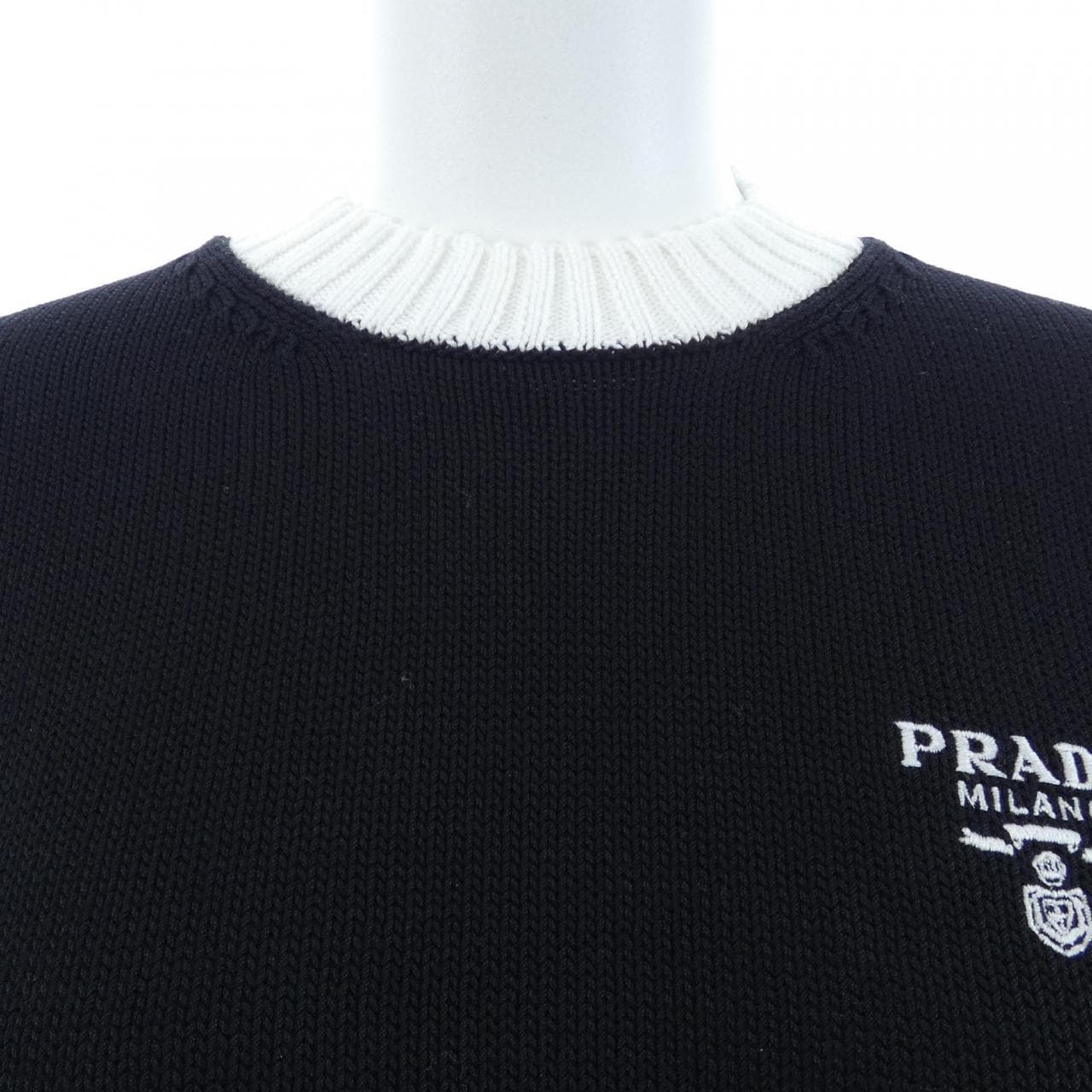 プラダ PRADA コットン クルーネック セーター P24I1R S212 1Z05 ニット