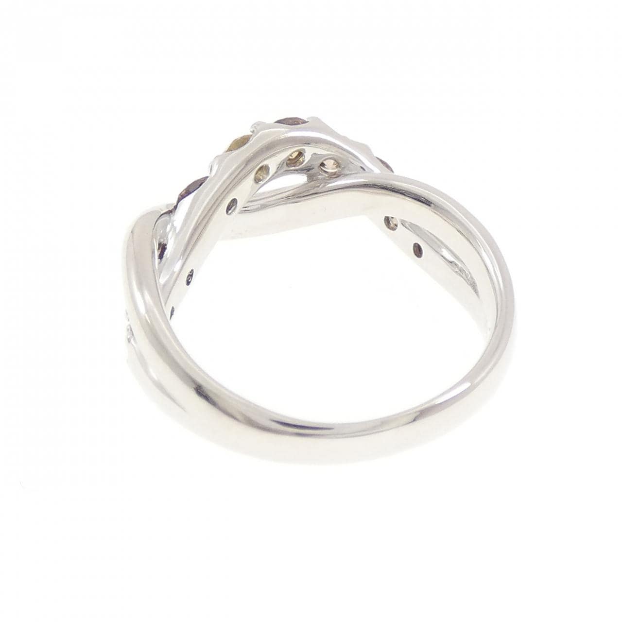 K18WG ダイヤモンド リング 1.00CT