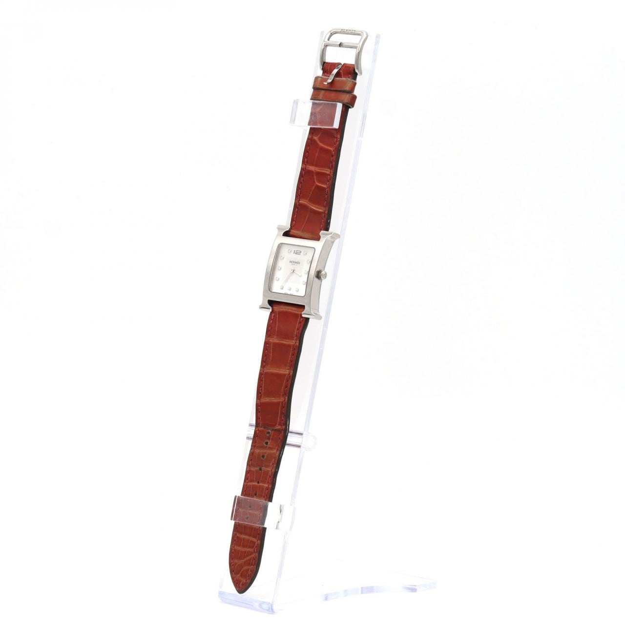 【ノーメンテナンス還元価格】エルメス Hウォッチ 11P HH1.510 SS クォーツ