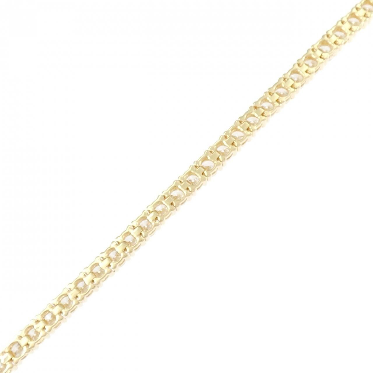 【リメイク】K18YG ダイヤモンド ブレスレット 4.27CT