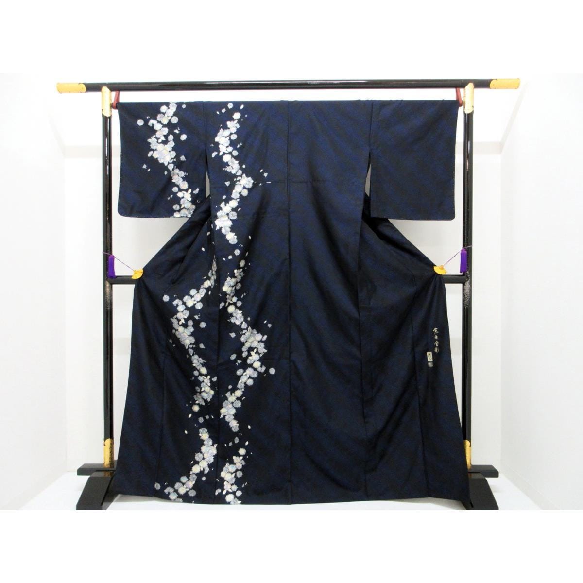 [新品] 和Wada Mitsumasa银釉单层和服
