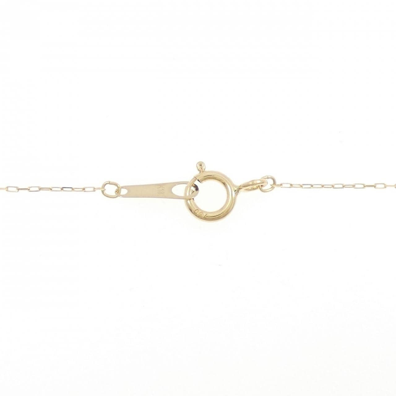 【新品】K18YG イニシャルC ネックレス