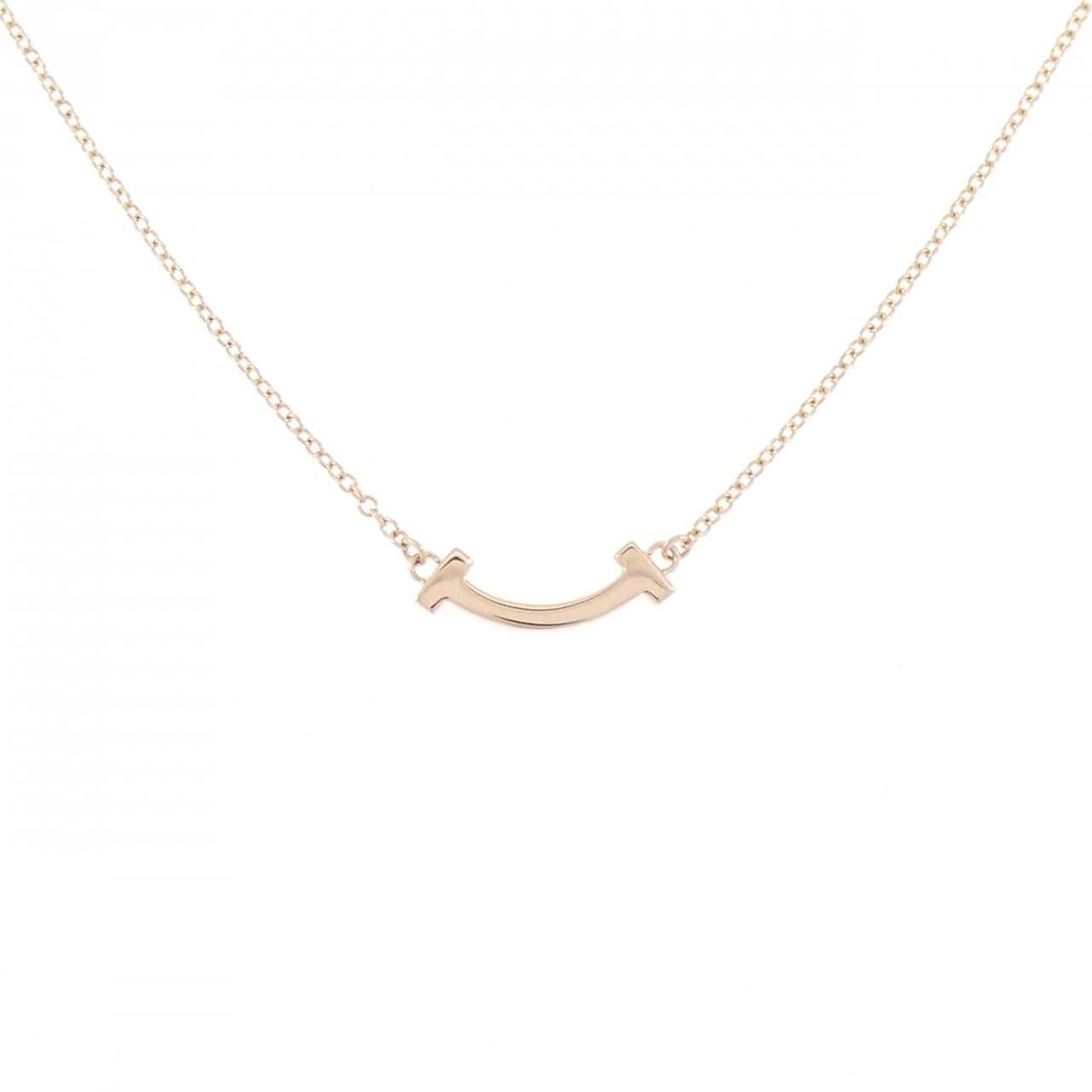 ティファニー Tスマイル ミニ ネックレス