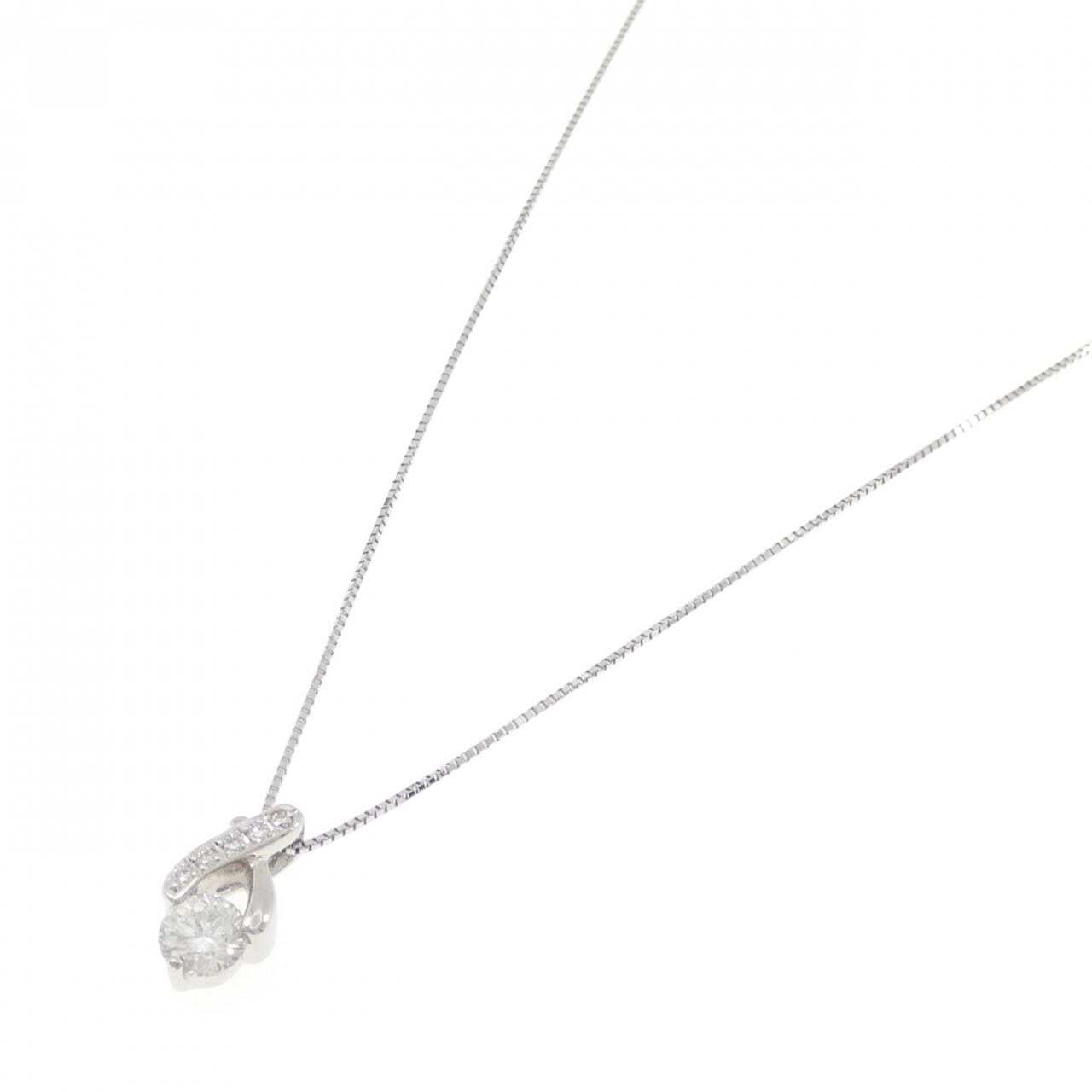 PT900/PT850 ダイヤモンド ネックレス 0.558CT