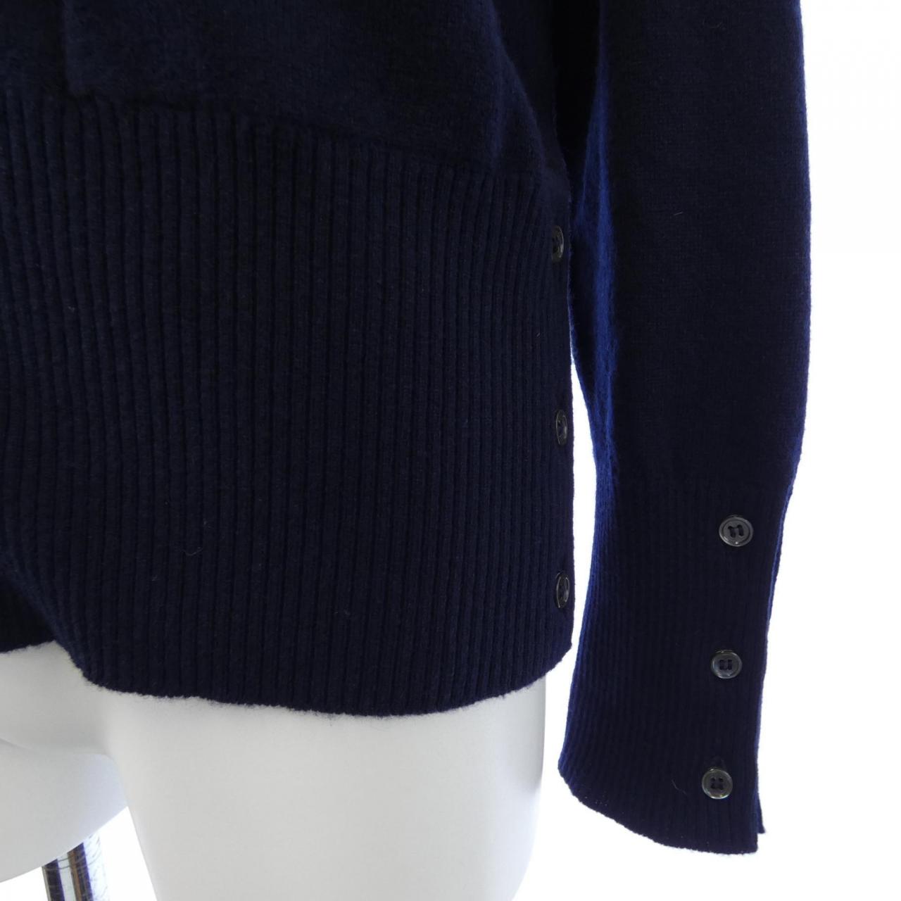 トムブラウン THOM BROWNE クラシック カシミヤ 4BAR Vネック MKC001A カーディガン