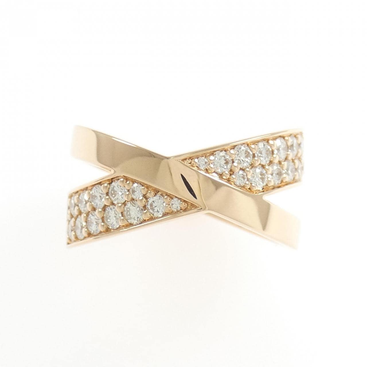 ティファニー Xワイド リング 0.51CT