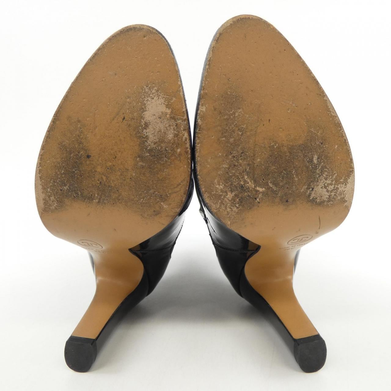 シャネル CHANEL ハイブーツ G30090X31136 ロングブーツ