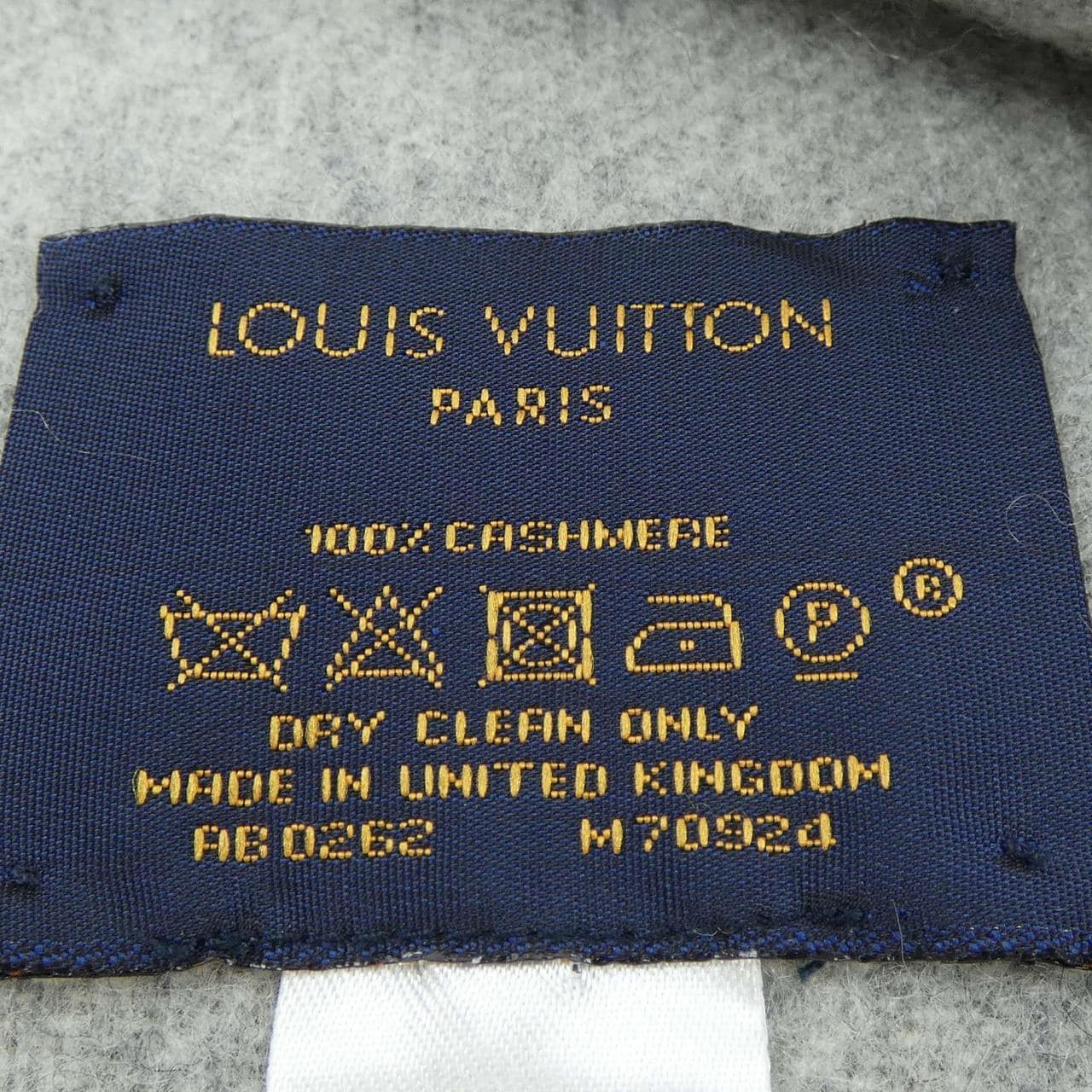 ルイヴィトン LOUIS VUITTON LVスプリット M70924 MUFFLER