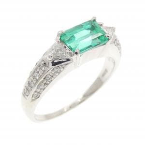 PT900 エメラルド リング 0.93CT