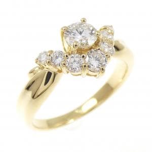 K18YG ダイヤモンド リング 0.52CT