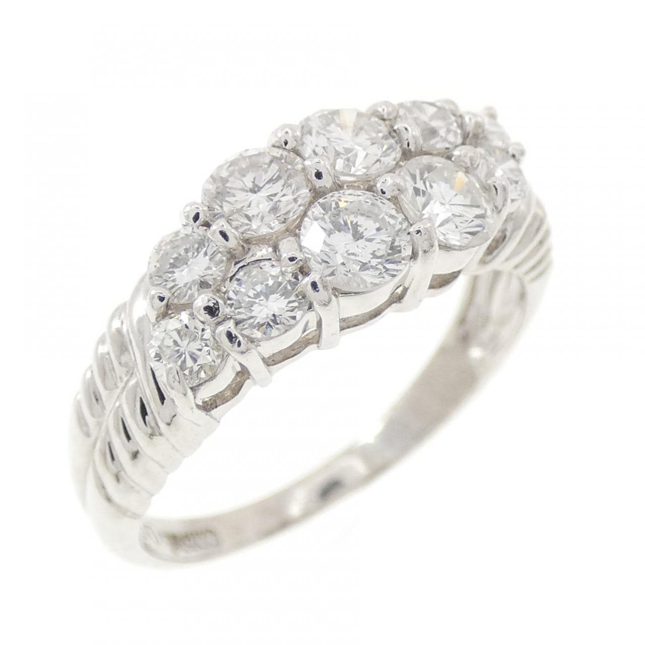 PT900 ダイヤモンド リング 1.00CT
