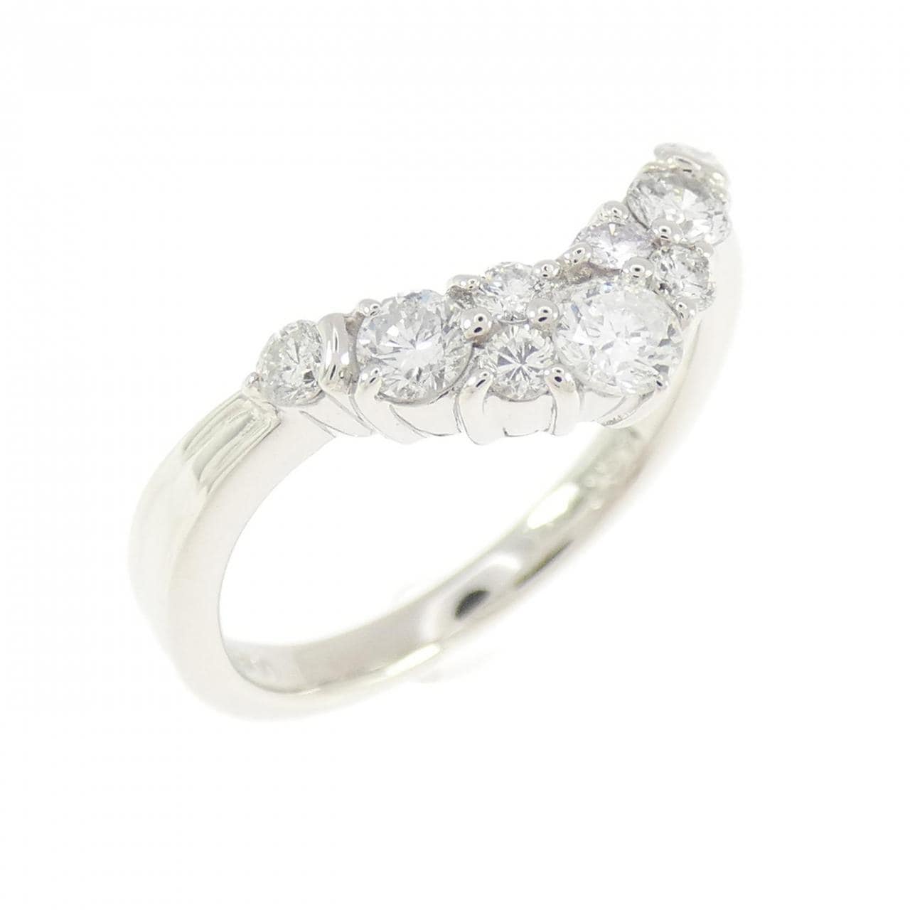 PT900 ダイヤモンド リング 0.51CT