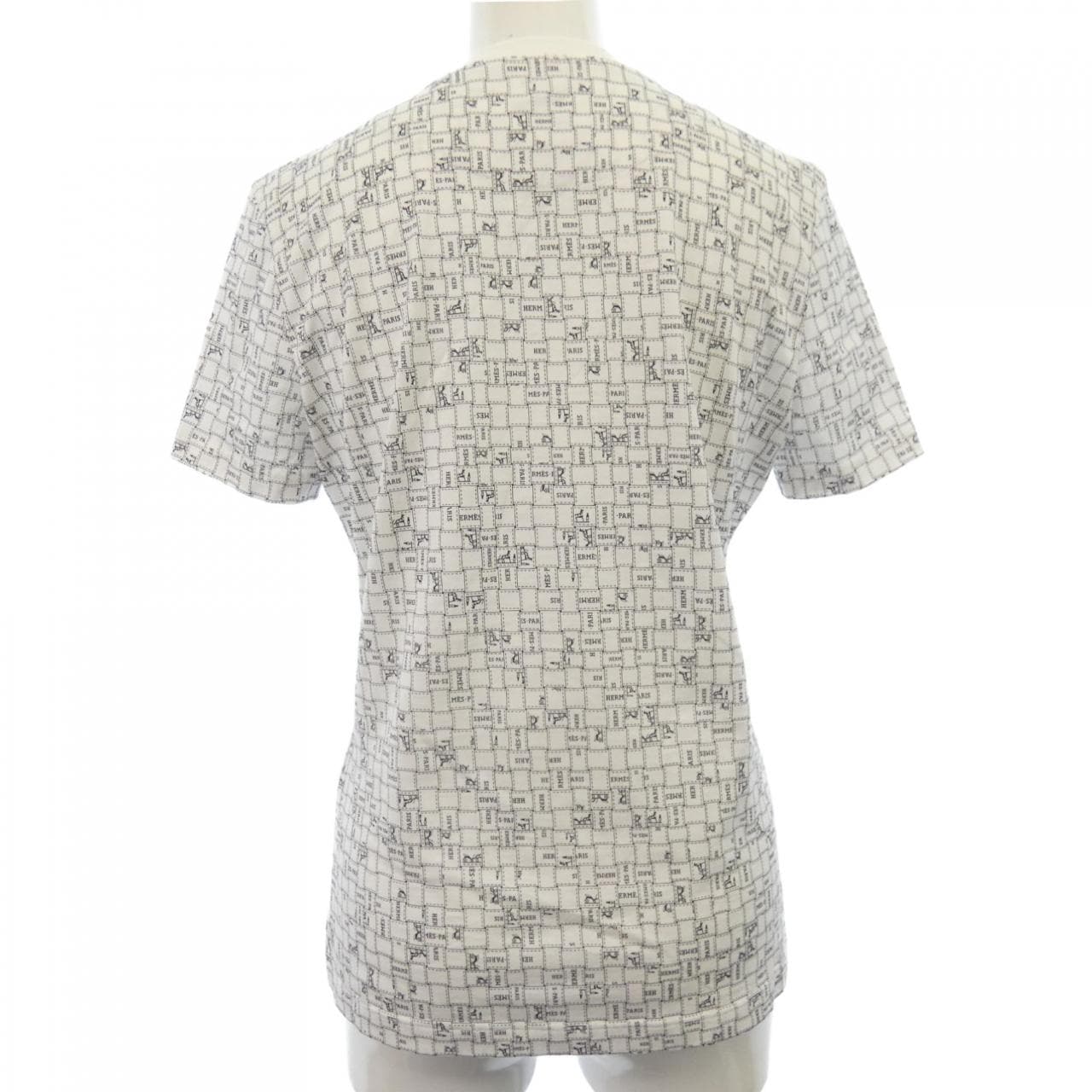 エルメス HERMES BOLDUC AU CARRE ボルデュックチェック 5E4645DK Tシャツ