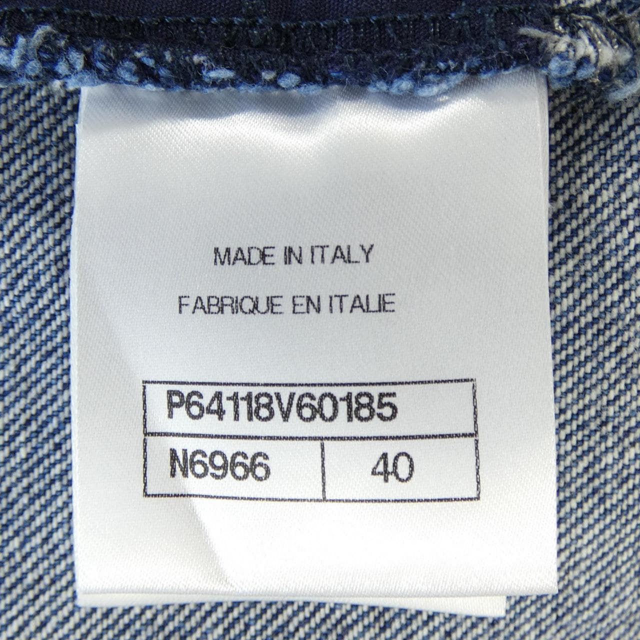 シャネル CHANEL P64118V60185 20S ジーンズ