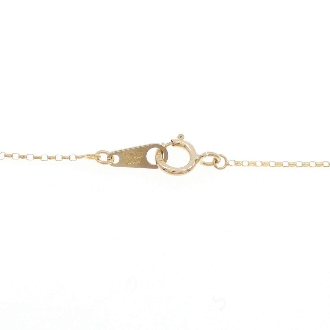 K18YG ダイヤモンド ネックレス 0.13CT