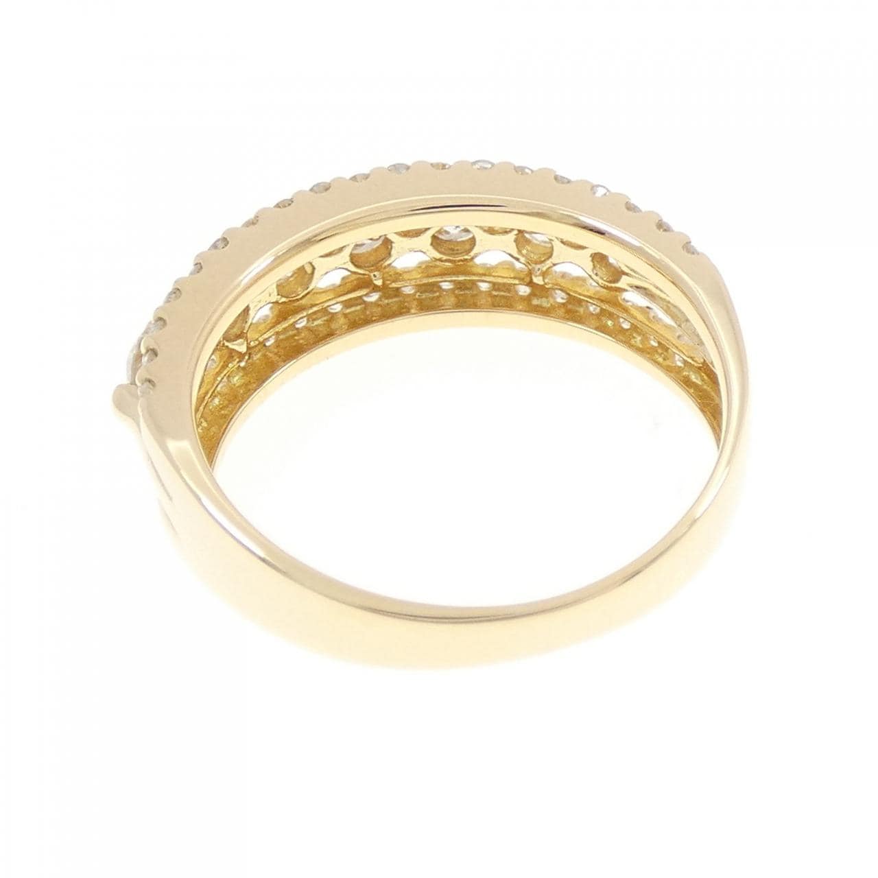 K18YG ダイヤモンド リング 1.00CT