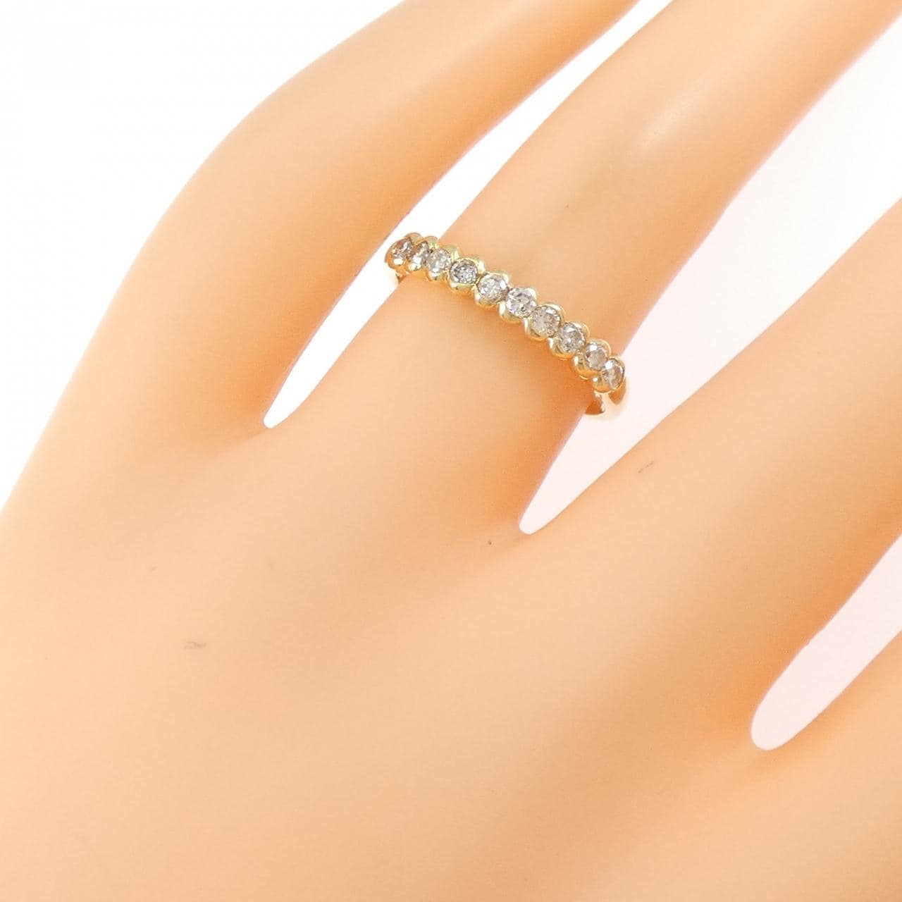 K18YG ダイヤモンド リング 0.30CT